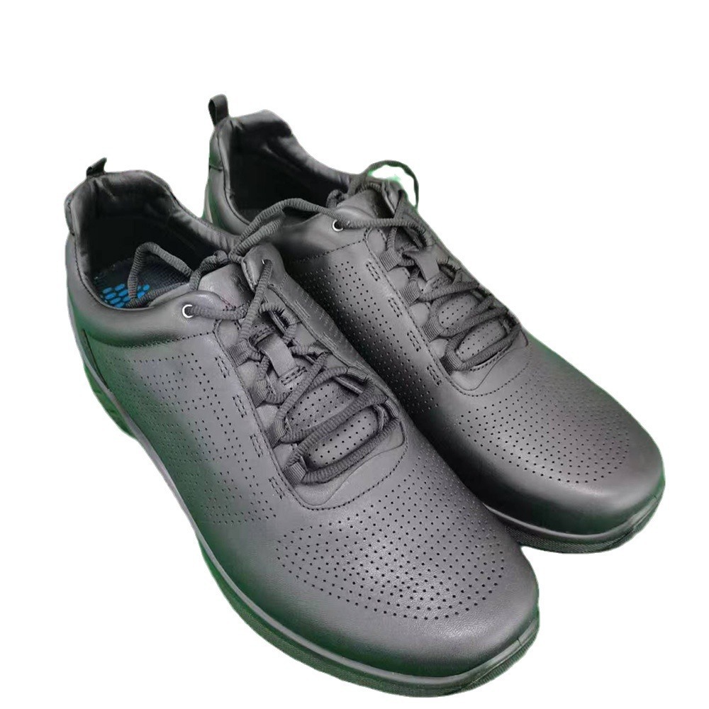 Firefighting Shoes, Genuine Leather Duty Shoes, Spring & Fall Training Shoes, Non-Slip, Breathable, Shock-Absorbing Physical Training Shoes