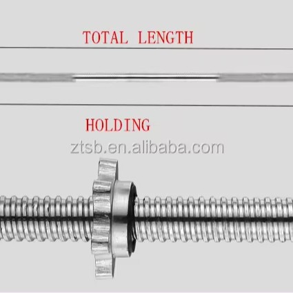 Universal Extended Steel Dumbbell Bar for Men's Fitness, Home Electroplated Smooth Bar 30/35/40cm