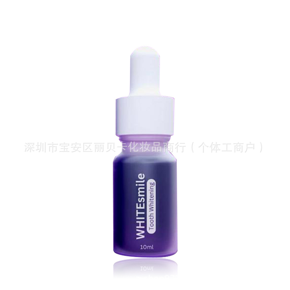 Cross-border English Purple White Oral Essence to Stain White Halitosis Foreign Trade tk Vietnam Same