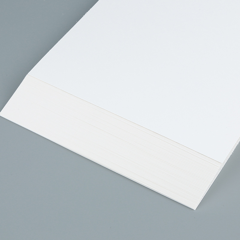 Factory Wholesale A4 White Cardboard 250g Hard Cardboard Printing Garment Liner Wrapping Paper White Cardboard Cardboard