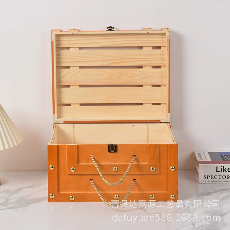 Thailand Ruby Grapefruit Wooden Box Fruit Box Grapefruit Wooden Box Wooden Box Gift Box for 2-3 Size