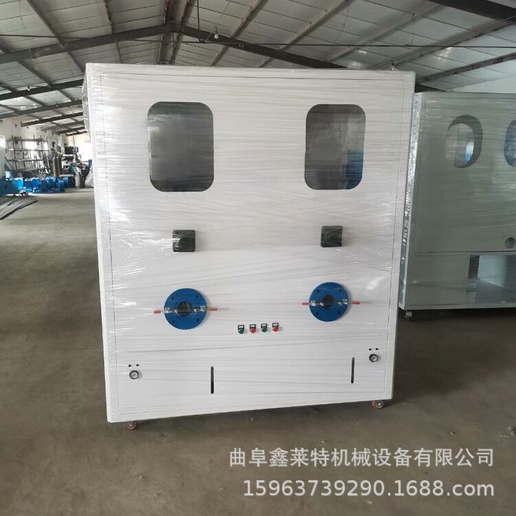 Dual-Station Pillow Filling Machine, Plush Toy Fluffing and Punching Machine, Dual-Port Buckwheat Pillow Filling Machine
