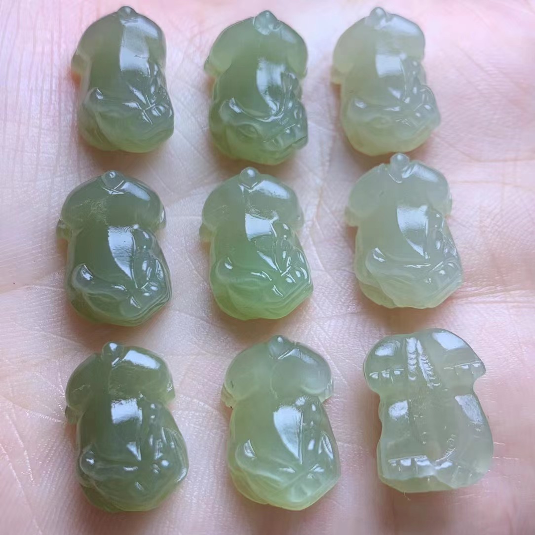 кулон из нефритового камня, материал Цинхай, без разделения, для мужчин и женщин