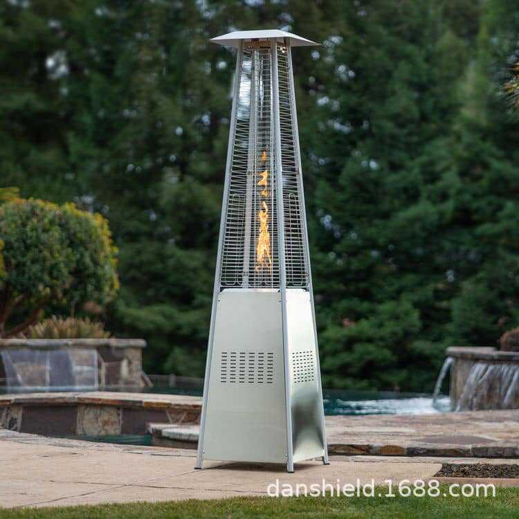 Garden courtyard outdoor tower-shaped gas heater commercial household energy-saving patio heater