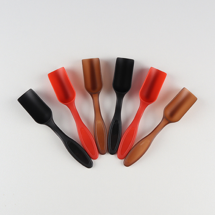 Plastic teaspoon plastic teaspoon shovel tea gift [logo] meat shovel
