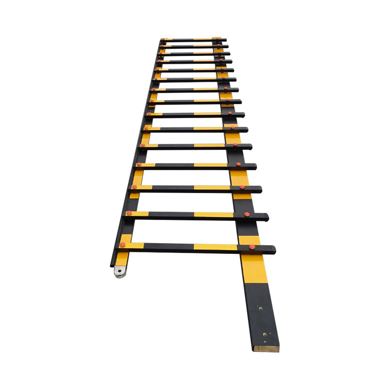 Jieshun square Gate bar fence type two railings parking lot community guard lifting rod stop car jieshun gate railing