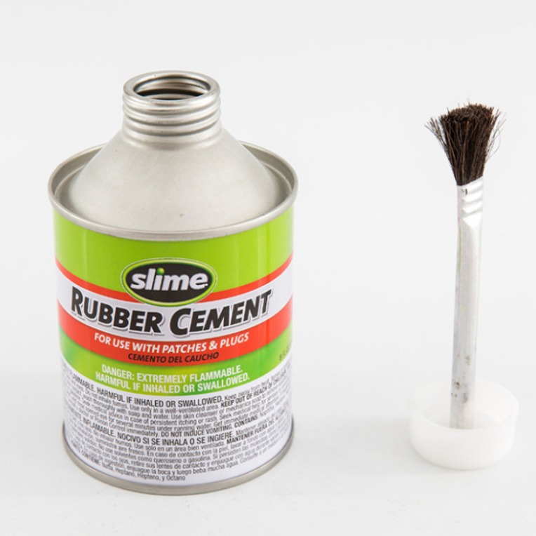 Thread mouth tinplate offset printing glue water tank with brush with plastic cover metal round tinplate tank glue water tank