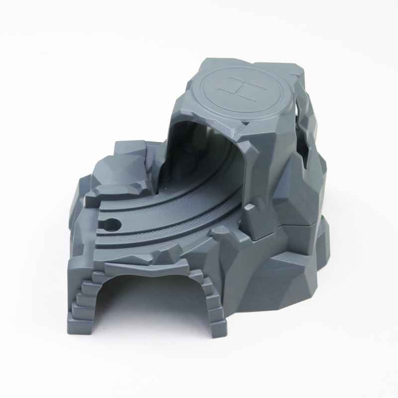 Multi-Purpose Double-Decker Tunnel Wooden Rail Car Accessories Wooden Train Kidsren's Rail Boy Assembly Jikai