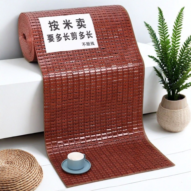 Freely Cut Summer Mahjong Mat Sofa Cushion New Chinese Style Non-Slip Cushion Bamboo Mat Summer Mat Wholesale