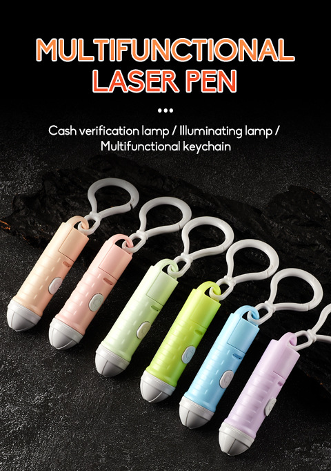 Tease cat artifact infrared single point Macaron color laser pointer