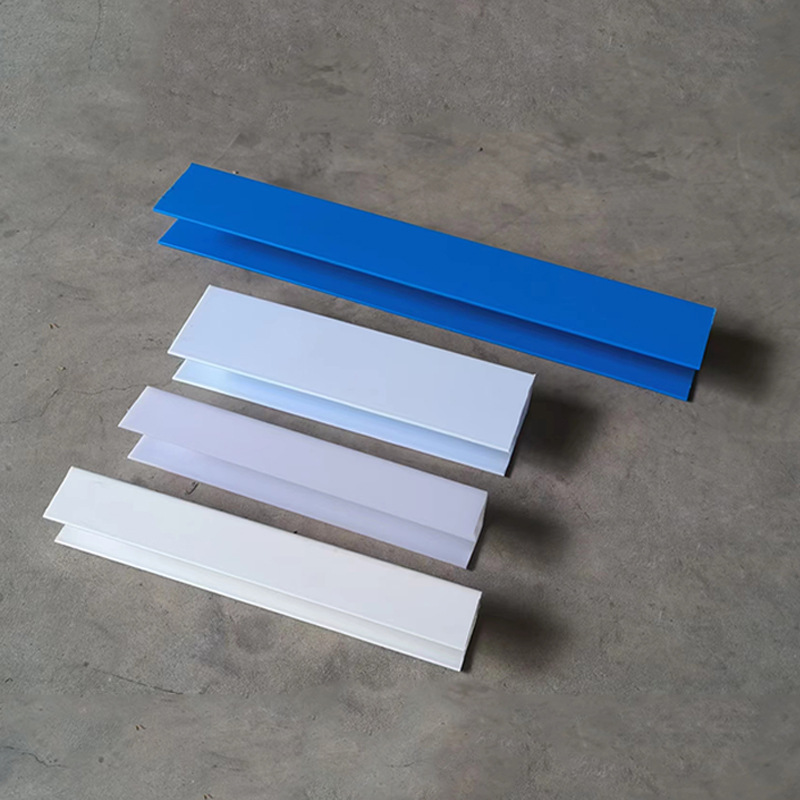Customized Ppu Groove Ppu Groove Pp Bag Groove Edge Groove Square Profile Pvc Profile Extrusion Profile Plastic