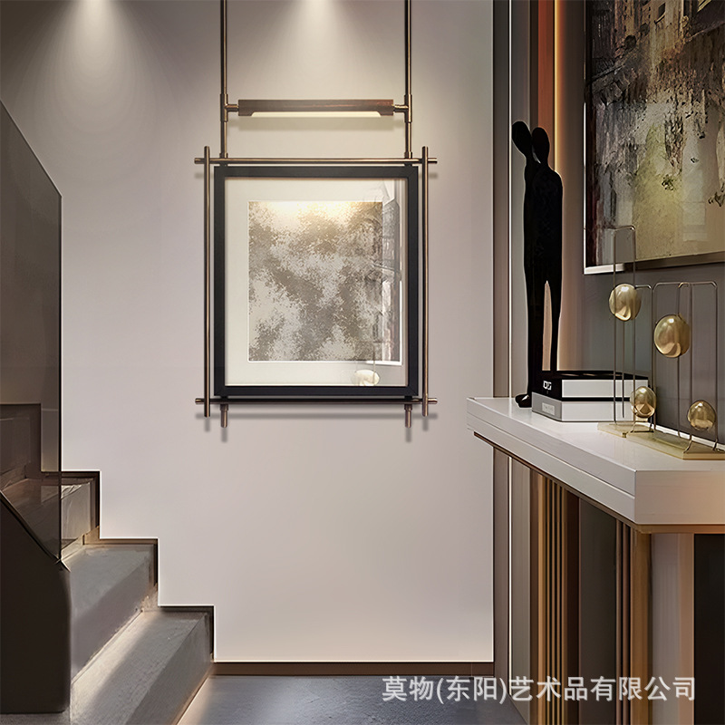 Mo object craft decorative painting to drawing device painting three-dimensional physical painting high-end large hotel project single commercial scene