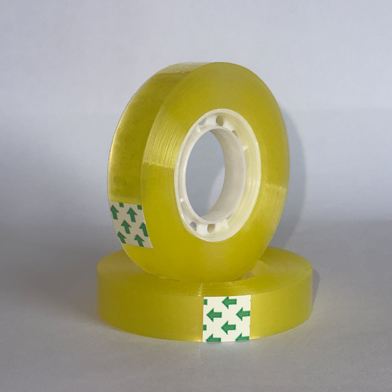 Transparent stationery small tape floral tape student office tape width 1.0/1.2/1.5/1.8 whole Box Wholesale