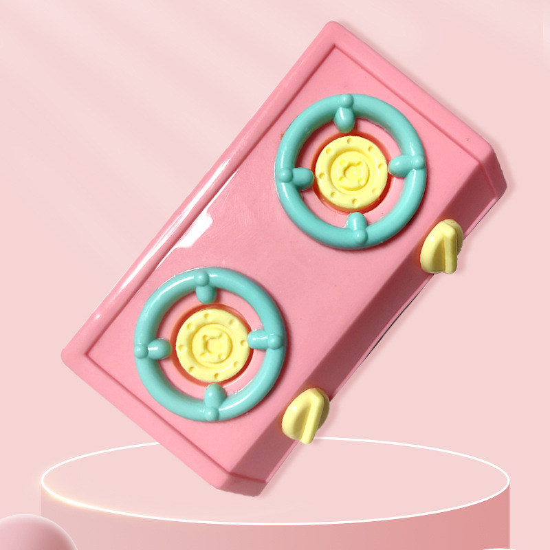 Mini Small Kitchen Stall for Home Cooking Food Toys for Children and Girls Cooking Pot Birthday Gift Factory Direct Supply