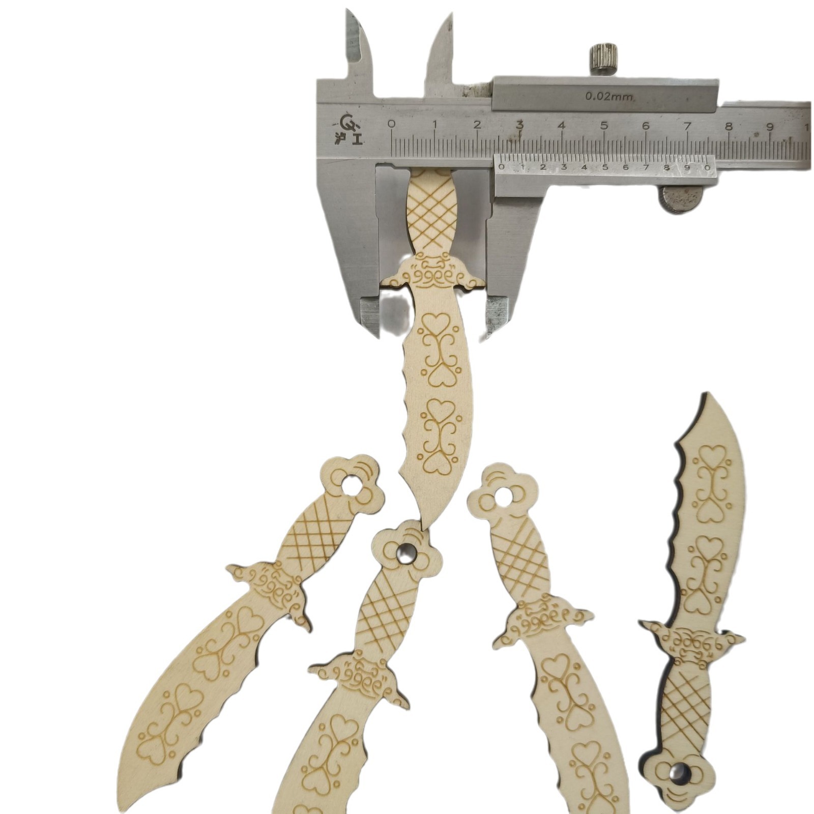 Factory grab weekly supplies tassel children peach wood knife wooden toy knife crafts home daily use