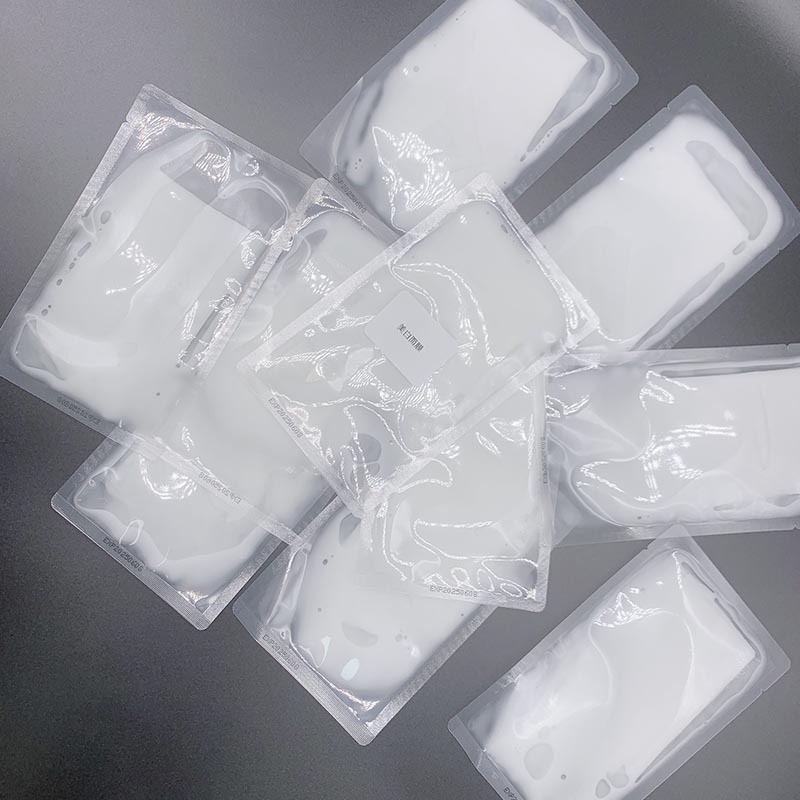 One-piece white whitening mask hyaluronic acid moisturizing hydrating nicotinamide brightening skin color fading spots color heavy Universal