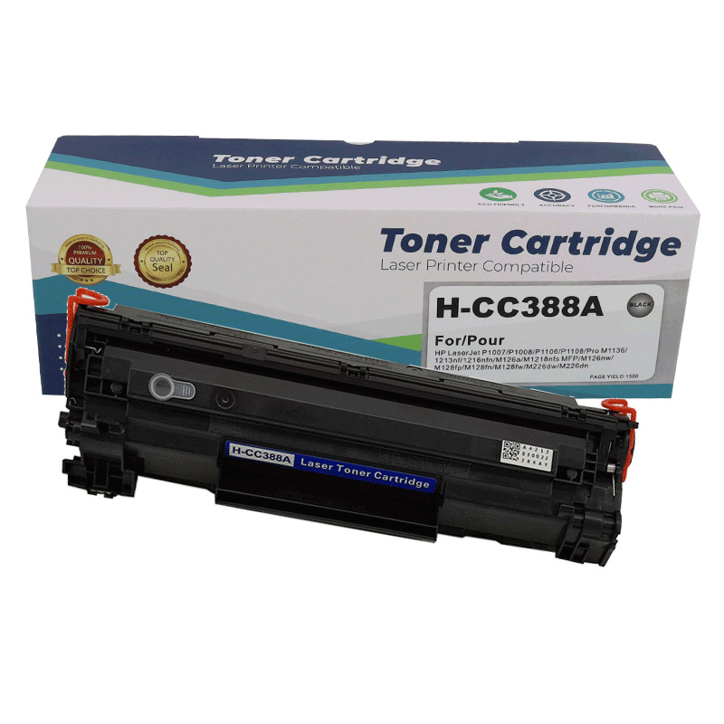 88A Toner Cartridge Hp M1136 Toner Cartridge M126A M126Nw P1106 P1007 P1008 Ink Cartridge Cc388A