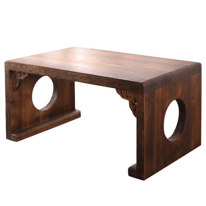Bay Window Table, Tatami Table, Japanese-Style Solid Wood Small Table, Coffee Table, Balcony Table, Window Sill Small Table, Kang Table for Home Use