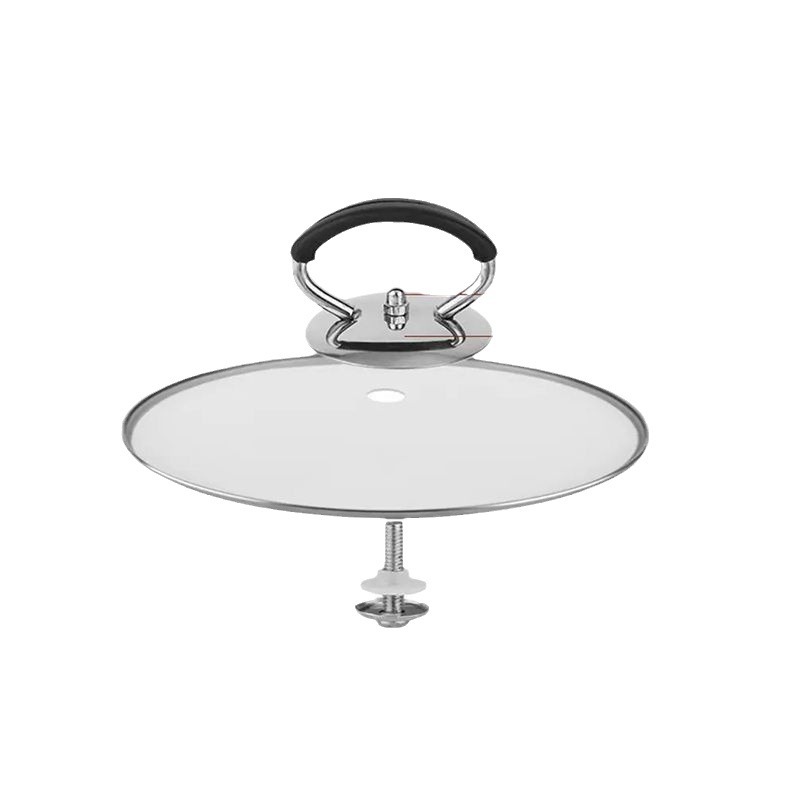 Neutral Pot Lid Handle Silicone Anti-scalding Handle Stainless Steel Pot Lid Handle Cap Top Cap Steamer Wok Lid Accessories