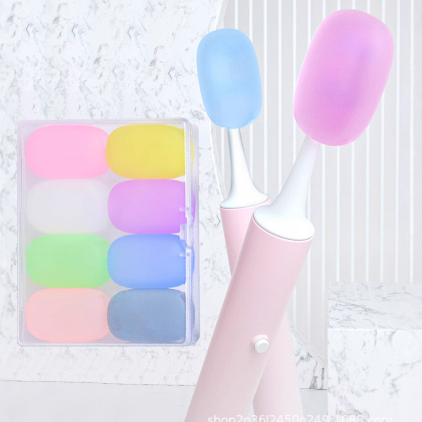 Зубная щетка из пищевого силикона, защитный контейнер для хранения, защитный чехол для электрической зубной щетки без аммиака