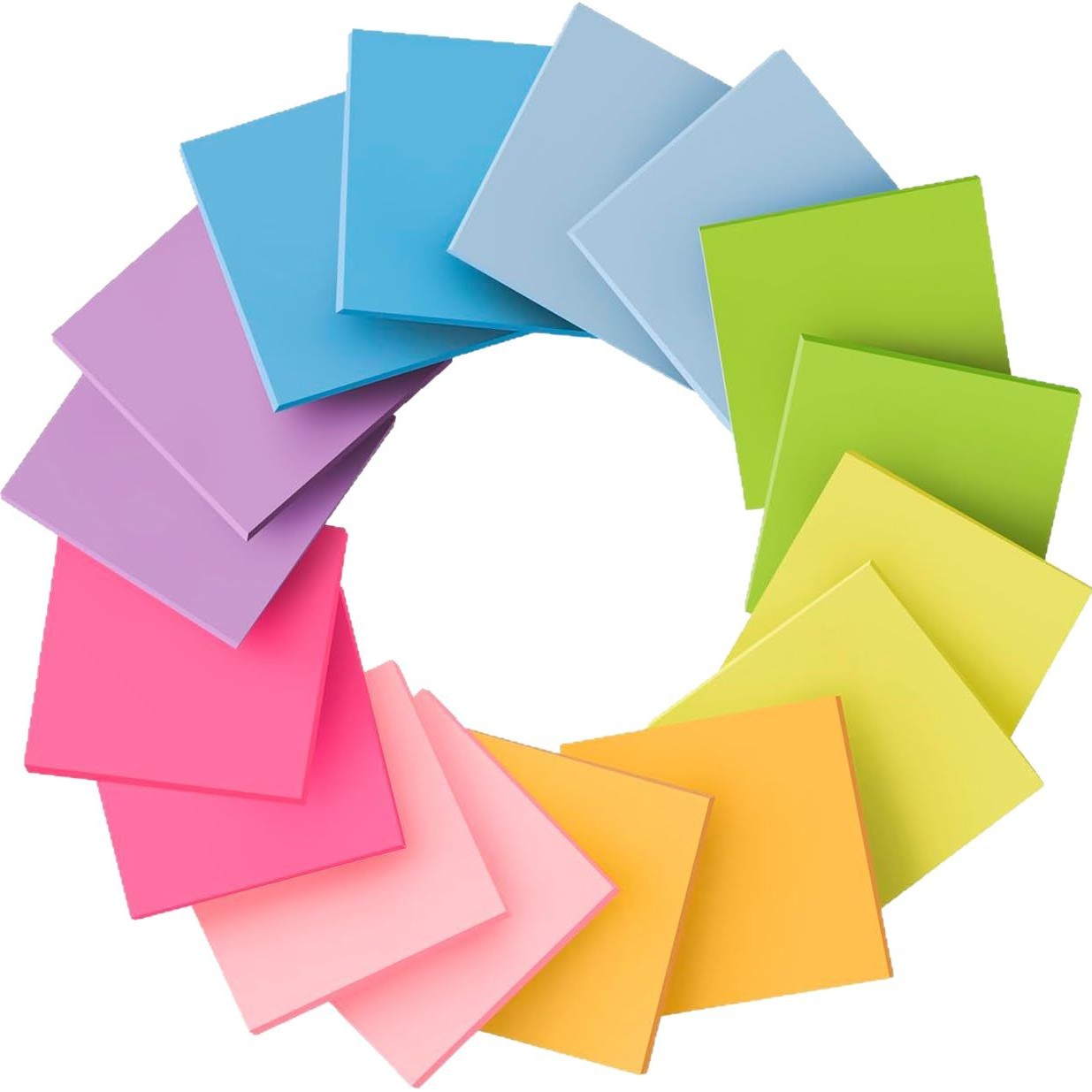 Fluorescent color 3*3 inch post-it notes can be torn student memo note paper n times sticky note book can be customized