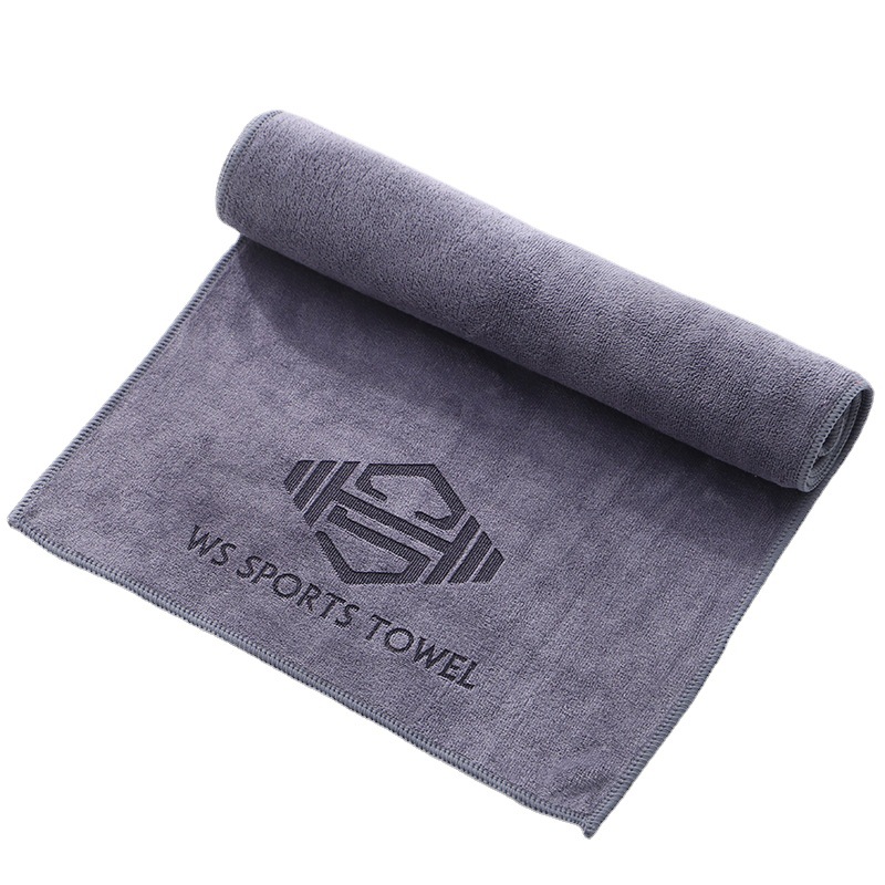 Gym running sweat-absorbent towel sports towel outdoor Tide brand fine fiber towel custom LOGO