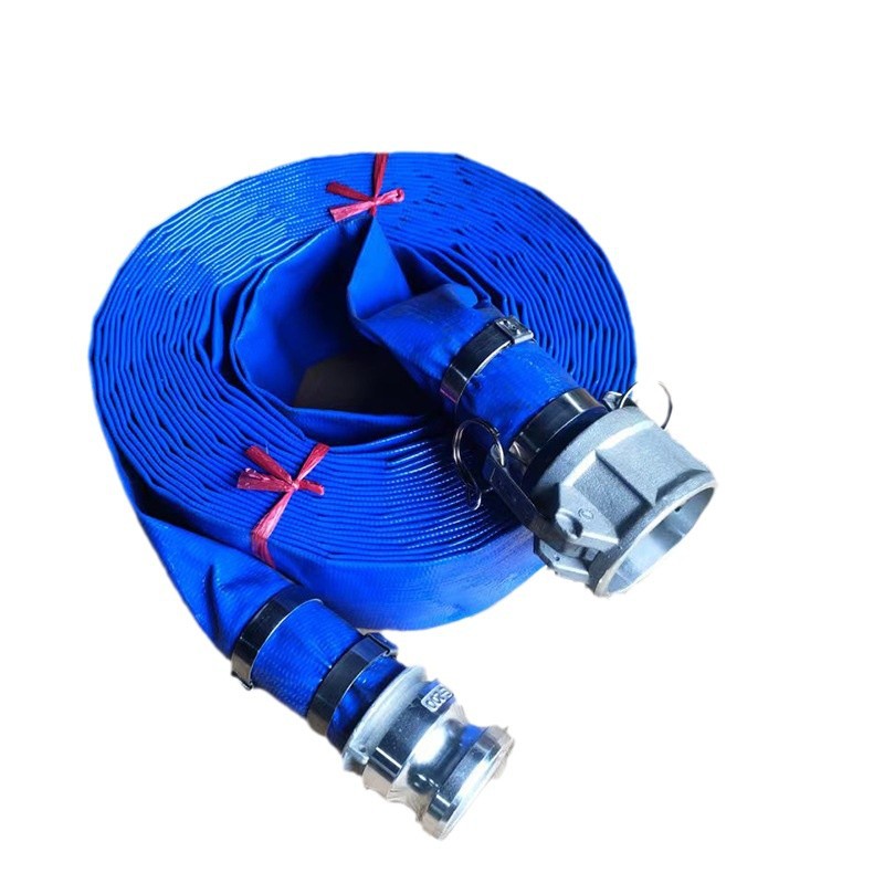 pvc hose coated plastic polymer high pressure irrigation mud pipe industrial agricultural water pump drainage pipe