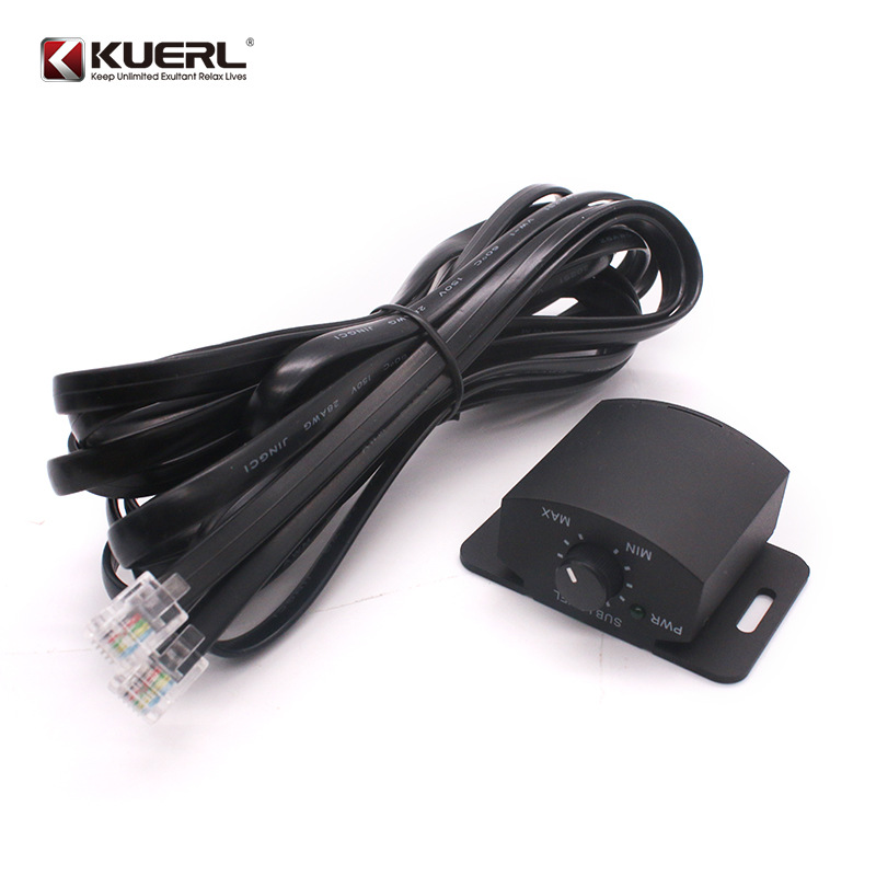 Factory wholesale car amplifier wire-controlled volume remote controller subwoofer volume regulator