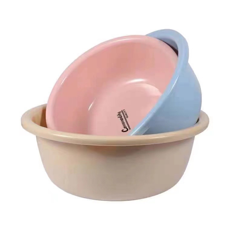 Household washbasin plastic thickened foot basin laundry basin vegetable basin student basin Children Baby washbasin wholesale