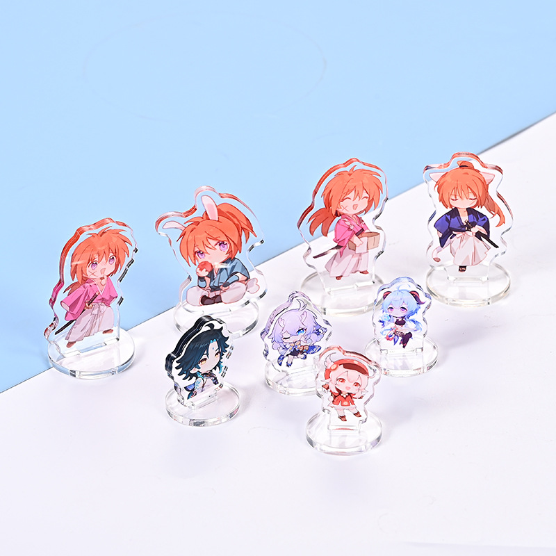 Double Thickened Acrylic Mini Small Brand Customized Student Desktop Small Ornaments Peripheral Display Brand Customized