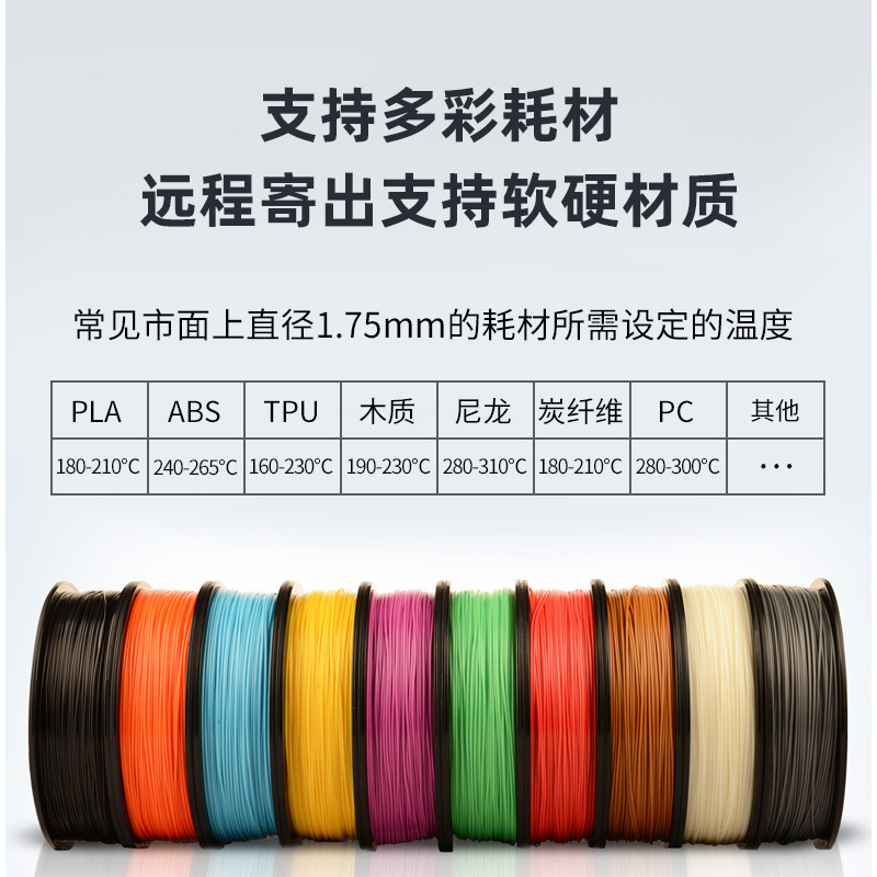 Laser 3D printer constant temperature L5 school FDM large high precision nylon ABS Huagong oversized printer