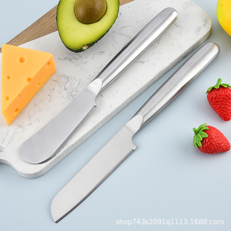 Stainless Steel Cheese Knife Steak Knife Cake Knife Fruit Knife Butter Knife Cheese Knife Kitchen Baking Tools