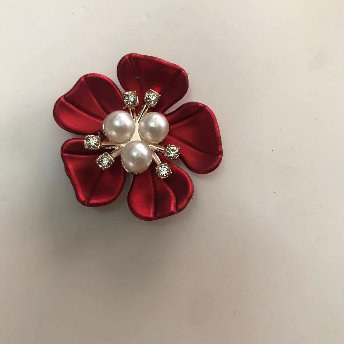 New Wedding Bridal Corsage Accessories Three-Leaf Five-Leaf Red Shell Banquet Wedding Wedding Clothing Accessories Wholesale