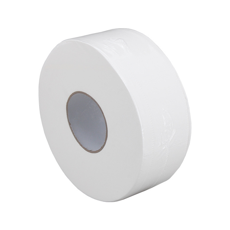Factory wholesale large roll paper toilet roll paper toilet paper full box 12 rolls flexible skin-friendly not easy to break commercial large plate paper