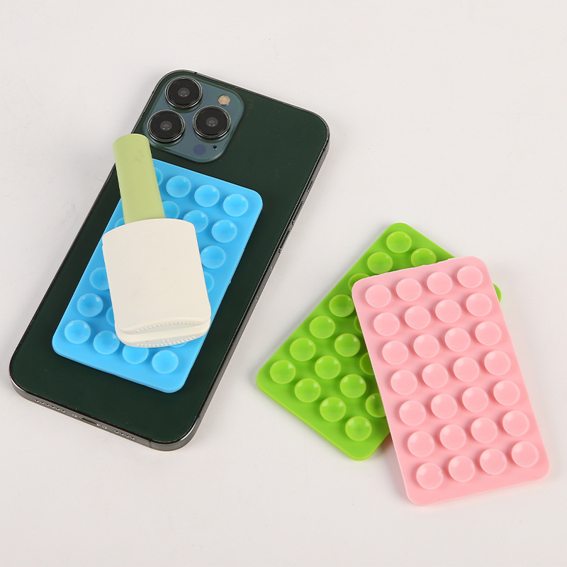 Source Spot Double-Sided Strong Suction Cup Silicone Suction Cup Mobile Phone Car Holder 28 Double-Sided Silicone Suction Cups