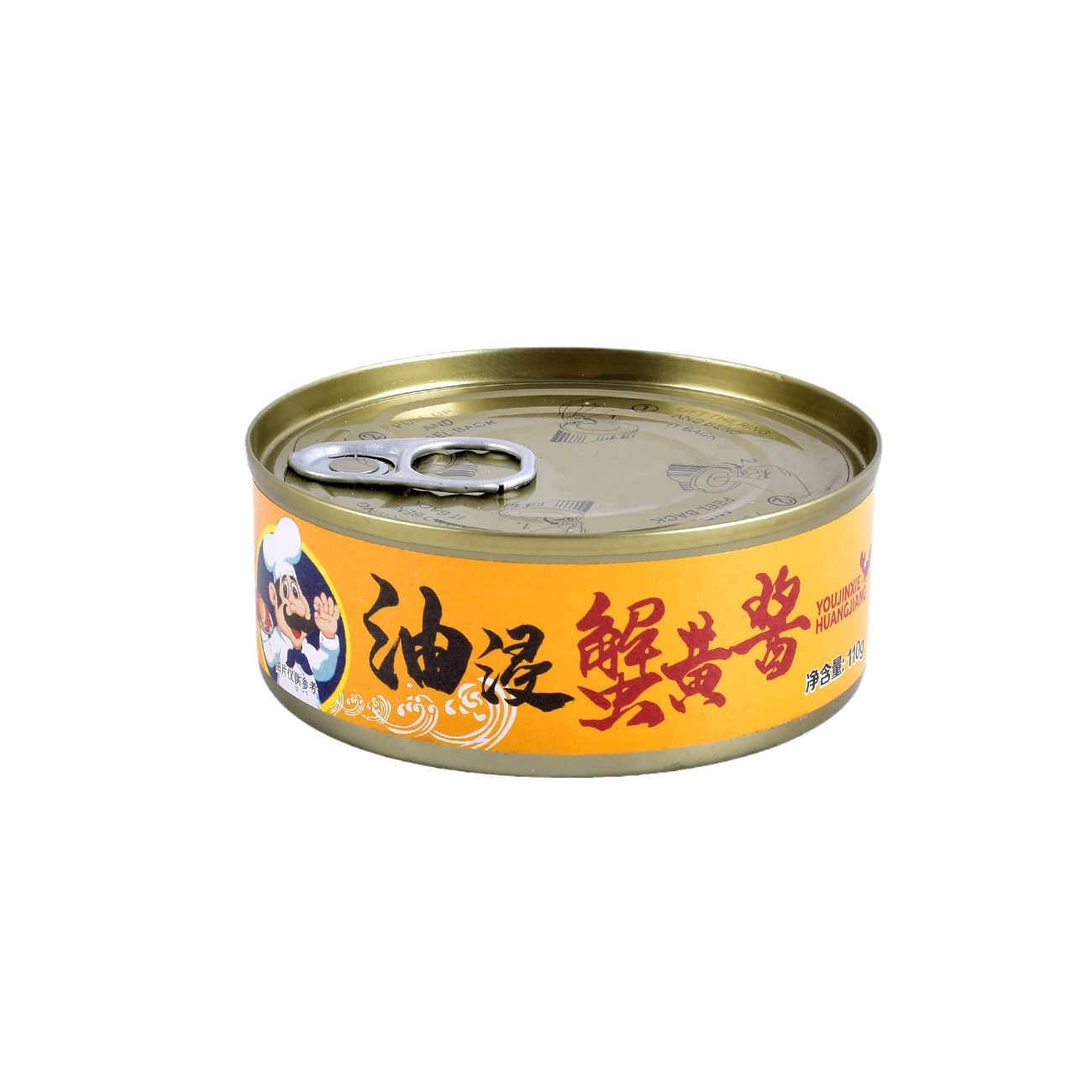 Crab Roe Soy Sauce, Crab Roe Paste, Ready-To-Eat Seafood Sauce, Crab Sauce for Rice and Noodles, Canned Food for Wholesale