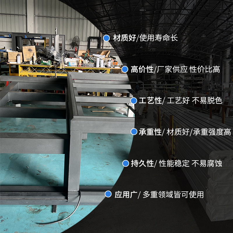 Villa Roof Stairway Sunroom 7-Shaped Sliding Electric Skylight Intelligent Electric Skylight Project Customization