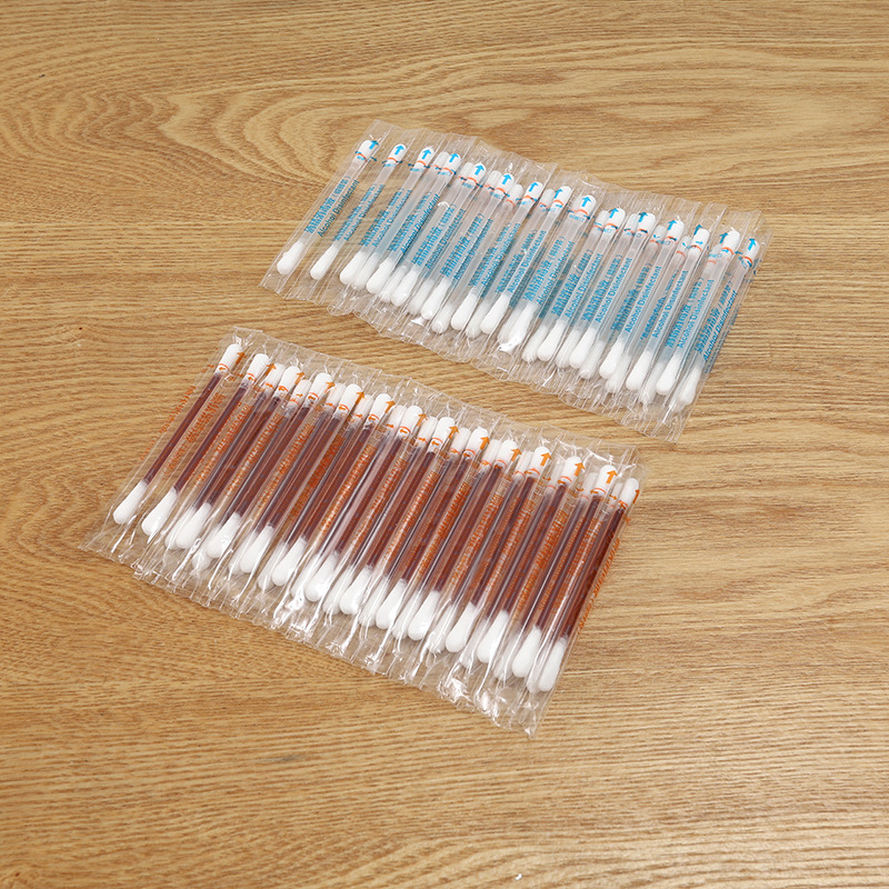 Iodophor Cotton Swab Home Disinfection Disposable Skin Wound Baby Alcohol Sterilization Household Iodine Cotton Swab Sterile