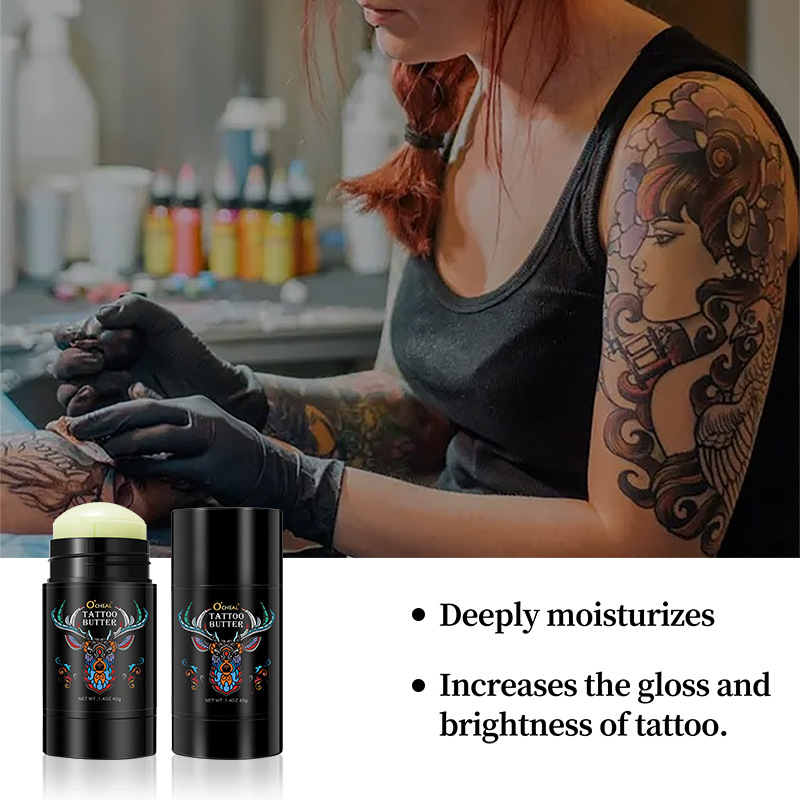 Ocheal Cross-Border Tattoo Care Stick Solid Color Color, Moisturizing and Nourishing Skin, Gentle Tattoo Tattoo Cream Rotation Type