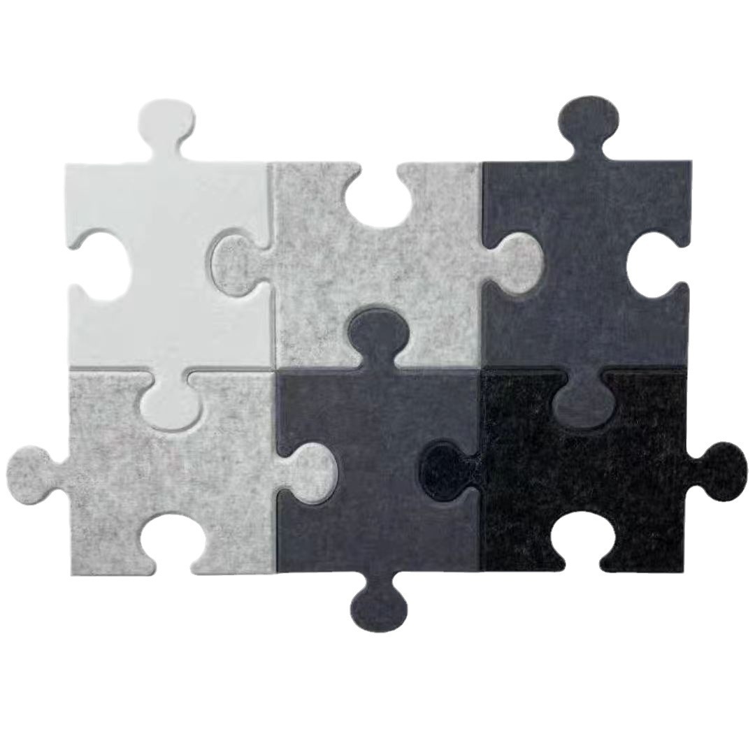 Cross-border ins Style Self-adhesive Wall Cloth Wall Decoration Background Three-dimensional Puzzle Felt Board Wall Decoration Felt Wall Sticker
