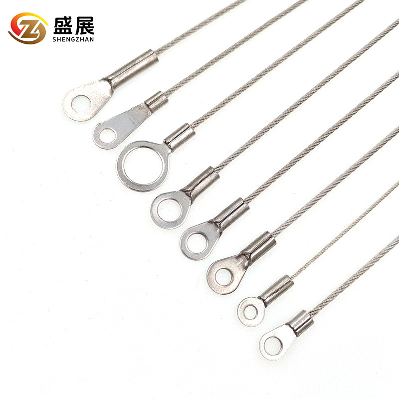 Поставка 304 нержавеющей стали терминал трос освещения анти-падение веревка безопасность веревка подвесная веревка безопасность подвесная веревка