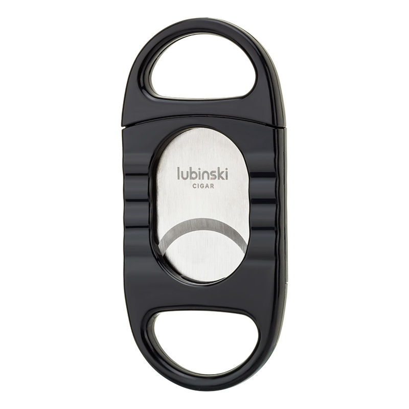 LUBINSKI LUBINSKI Cigar Cutters Plastic Portable Plastic Stainless Steel Cigar Knife Double Blade Cigar Scissors