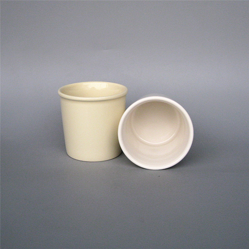 Nordic creative solid color ceramic cup coffee cup tea cup handy cup, simple and exquisite