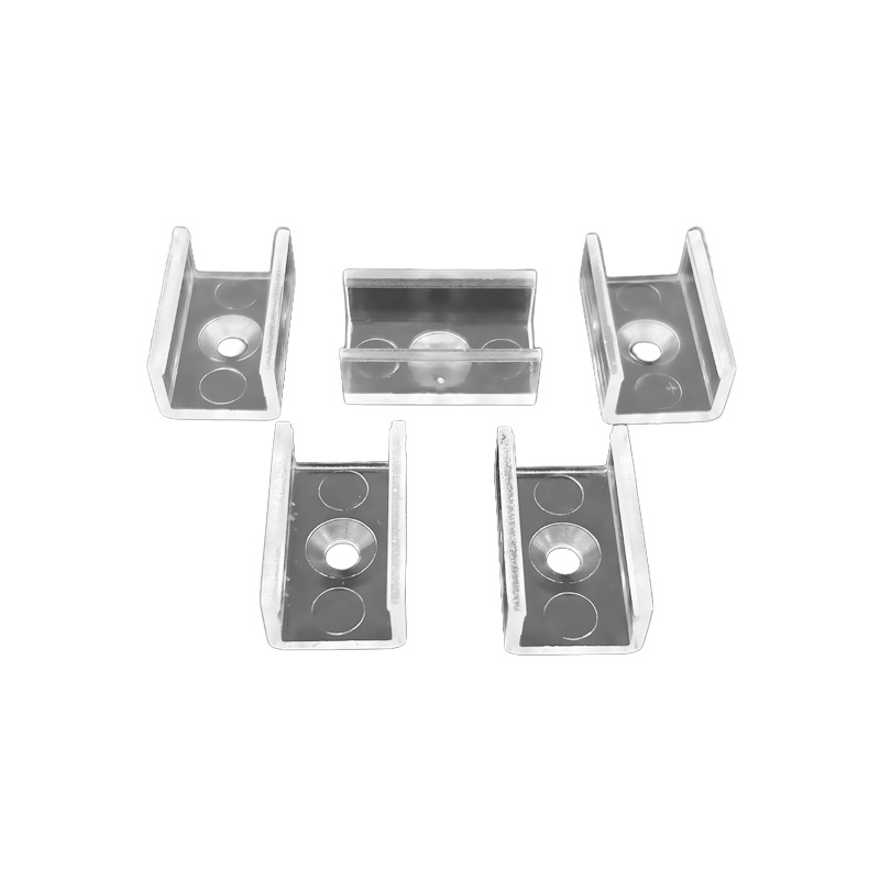 6*12mm flexible light belt fixed buckle silicone neon light strip high light transmission pc hard clip single hole plastic kama