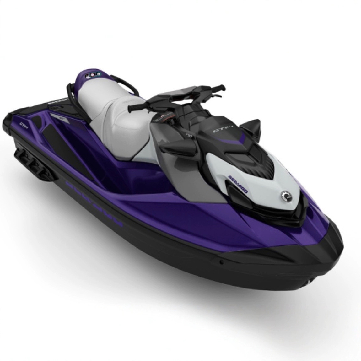 Моторный водный мотоцикл Bombardier Sea-Doo Gtl Se 170, развлекательный катер, цвет Midnight Purple