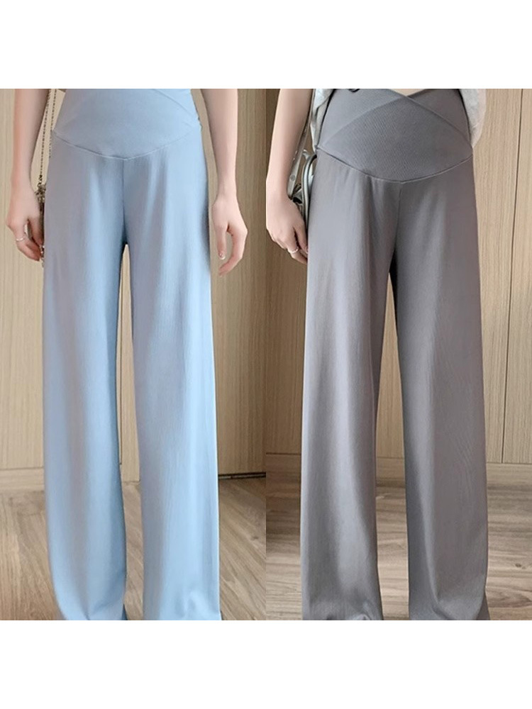 Maternity Safety Pants and Underwear Two-In-One Belly-Controlling Boxer Briefs for Pregnant Women during Pregnancy, Belly-Supporting High-Waisted Large Size Seamless Antibacterial