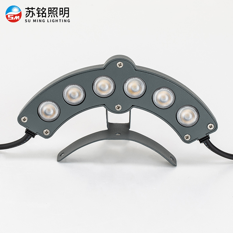 Customized Led Corrugated Lights Ancient Temple Pavilion Roof Lighting Tile Eaves Tile Lights Crescent Corrugated Lights Outdoor Waterproof