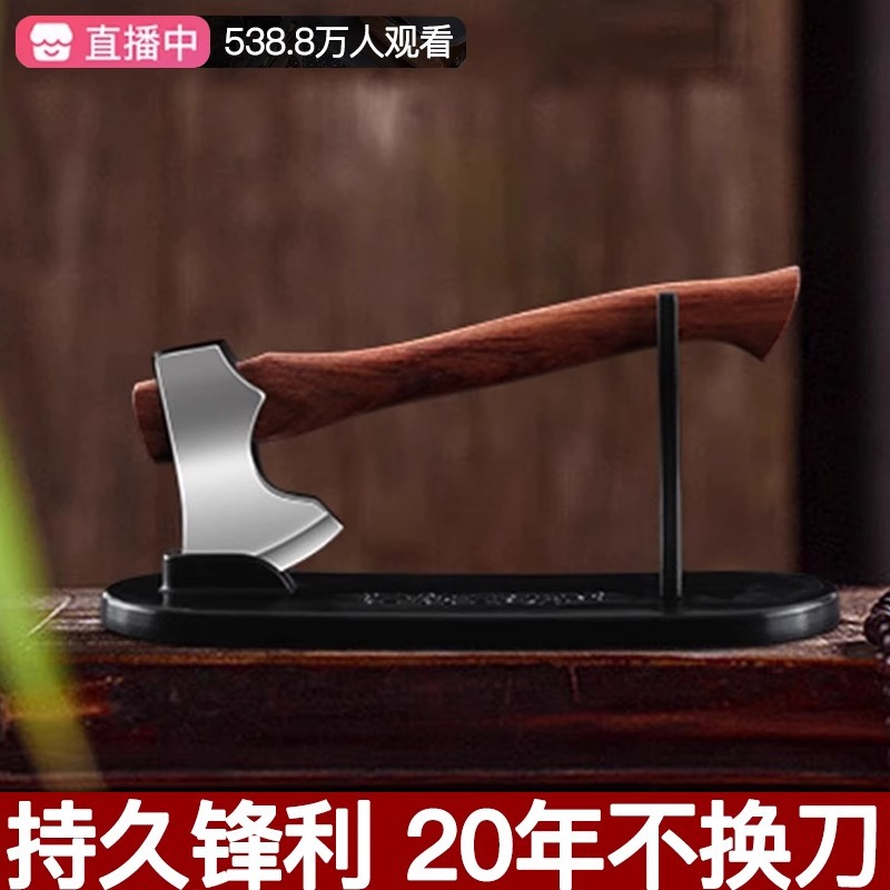 Мини маленький топор ручной ковки, декоративный горный огневой топор, зеркальный свет, маленький ручной топор, острый топор для игр