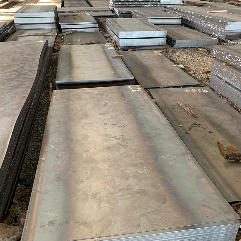 Guangdong Steel Plate, Medium-Thick Hot-Rolled Plate, A3 Wear-Resistant Steel Plate, General-Purpose Medium Plate, Construction Engineering Paving Iron Plate Cutting and Processing