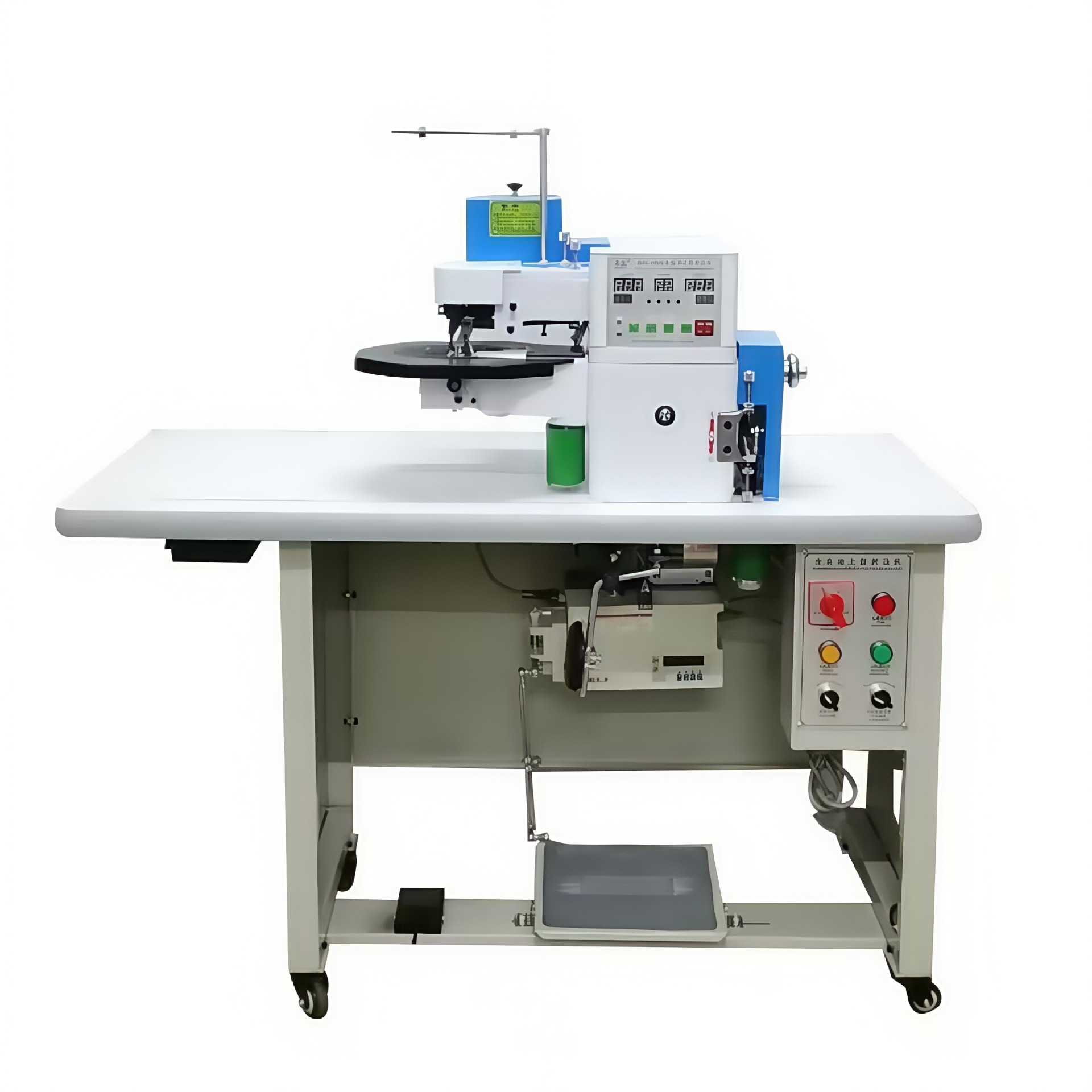 Hm-188C Notebook Folding Machine for Boxes, Bags, Cardboard, Shoes, Leather, Pinch Roller, Fully Automatic Gluing and Folding Machine